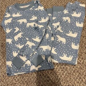 Hanna Andersson Polar Bear Pajama Set